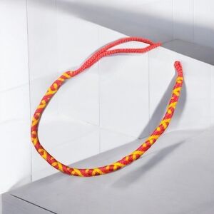 Orange and red Woven bracelet